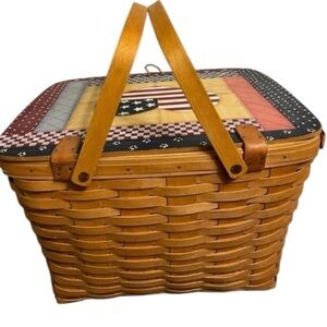 Longaberger LARGE Picnic Basket